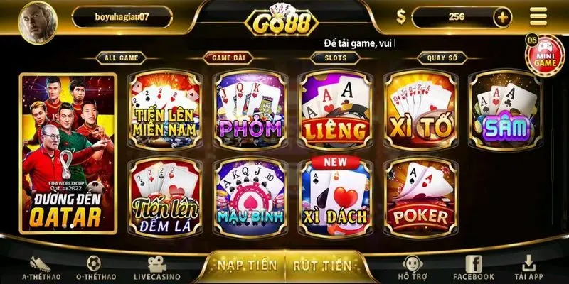 Tư vấn chọn game phù hợp trên Go88