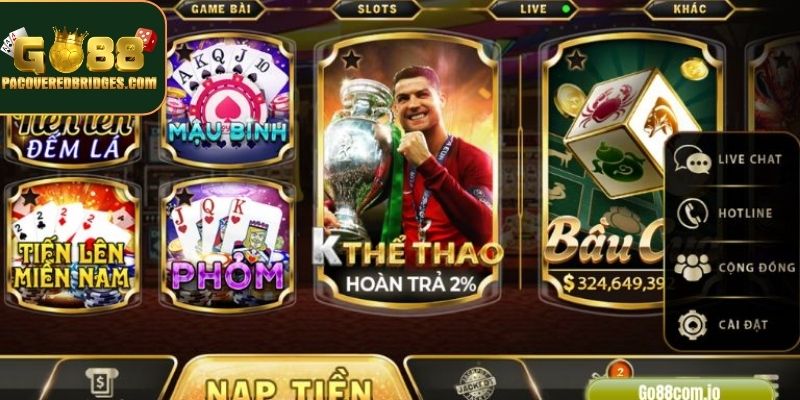 Kho game giải trí GO88 – Đa dạng, phong phú và cuốn hút